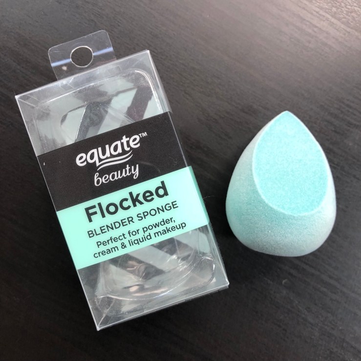 Equate Beauty Flocked Blender Sponge 2