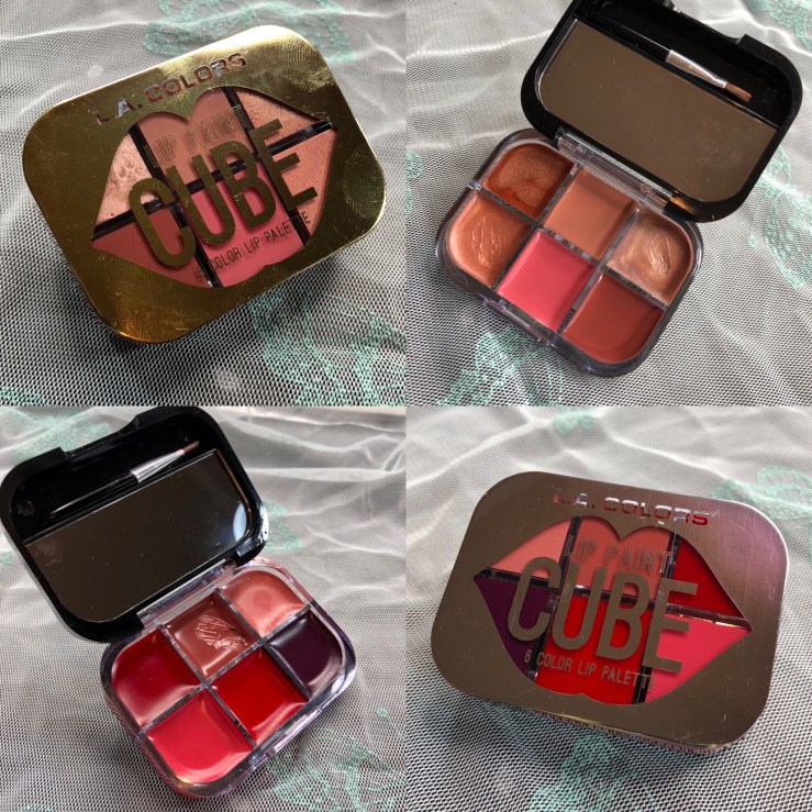 L.A. Colors, la colors, Lip Paint, Lip cube, lipstick, lip gloss, reds, nudes
