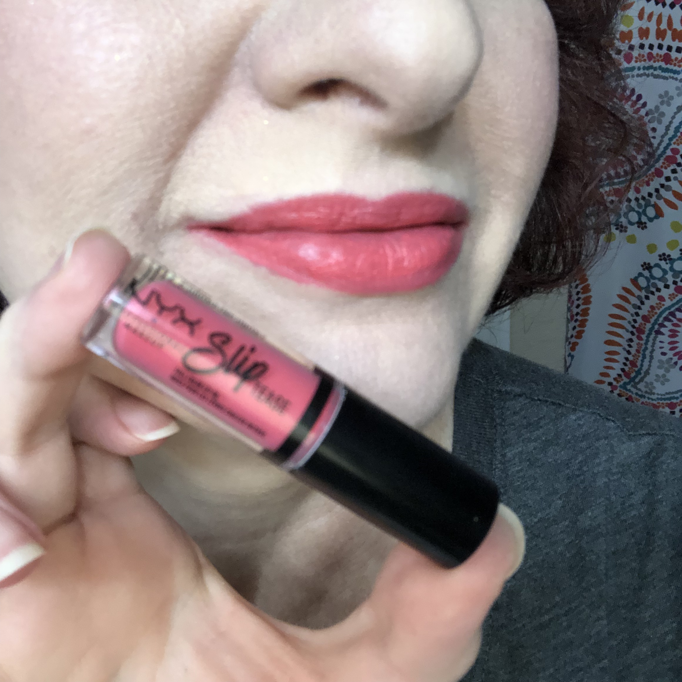 Nyx Sweet Chateau Slip Tease Lip Vault Candy Hearts Swatch