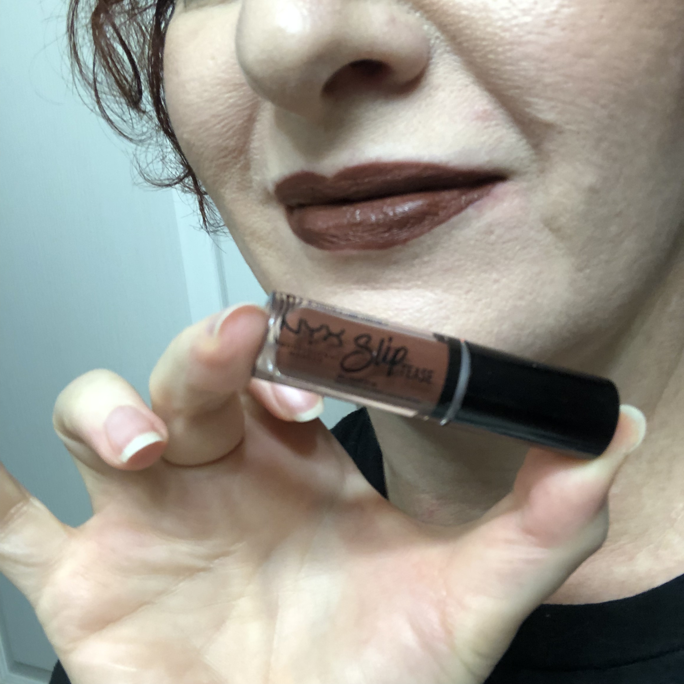 Nyx Sweet Chateau Slip Tease Lip Vault Mystery Flavor Swatch
