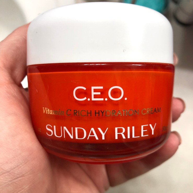 Wrinkles, War Paint, Sunday Riley, C.E.O. Cream, Rich Hydration Cream, Vitamin C, Vitamin C cream, skincare, high end, luxury skincare
